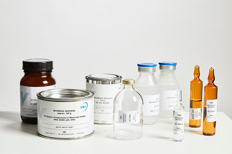 VKI Certificerede Referencematerialer