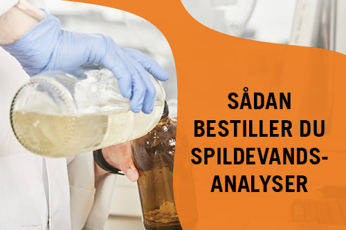 Bestilling af spildevandsanalyser