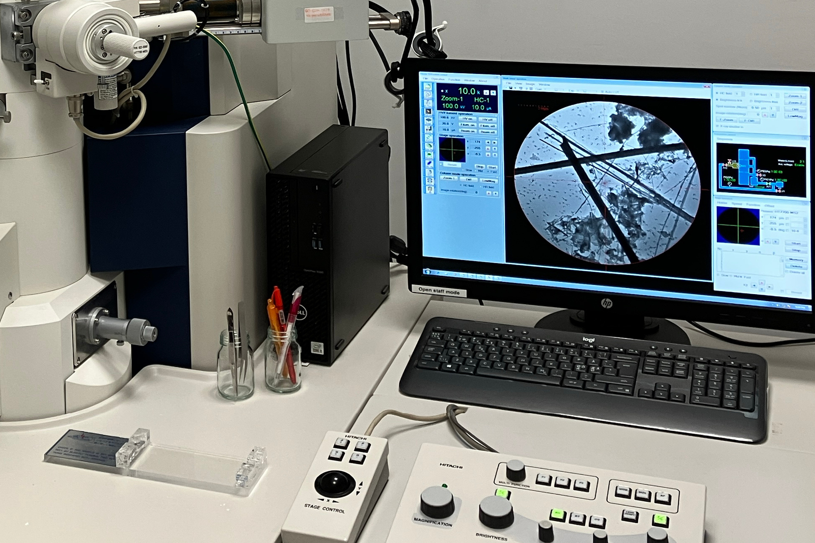 Asbestanalyser med TEM