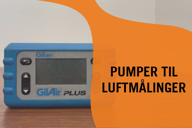 Pumper til luftmålinger