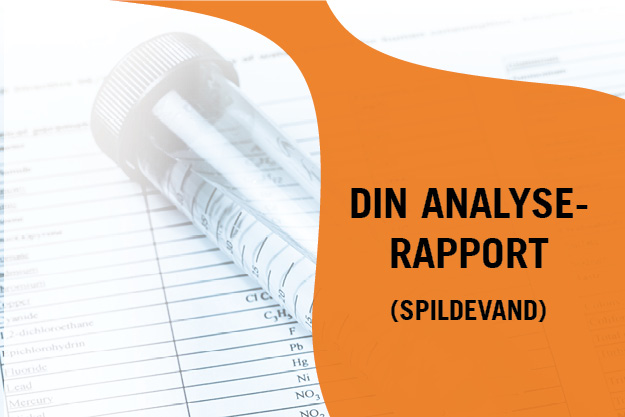 Spildevand: Analyserapport