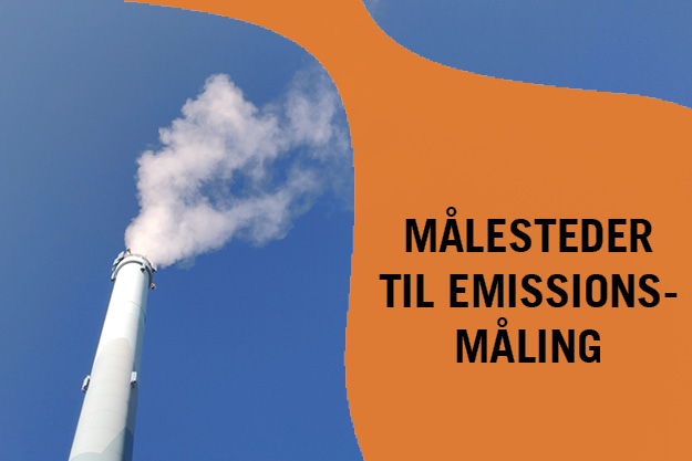 Etablering af målesteder - emission